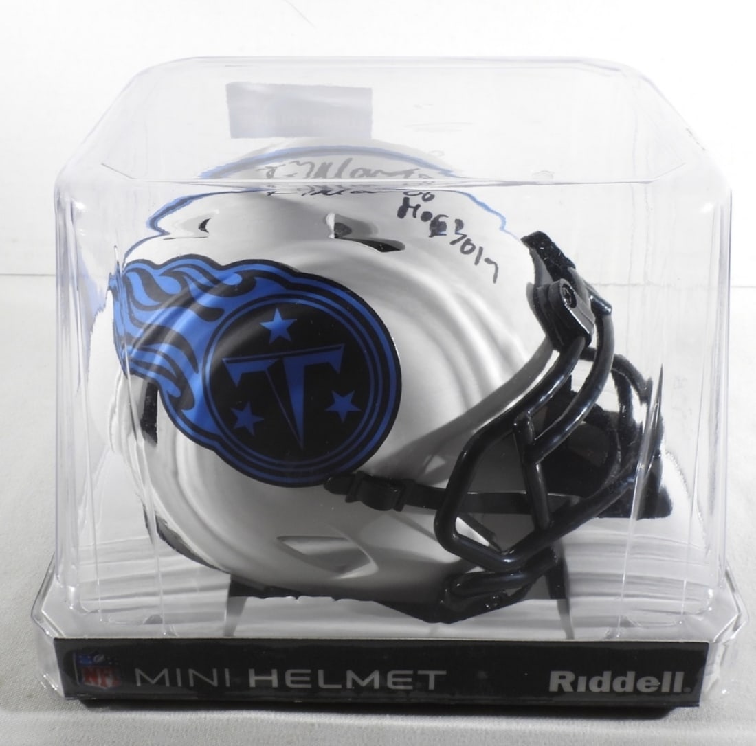 Autographed Mini Helmet - 9