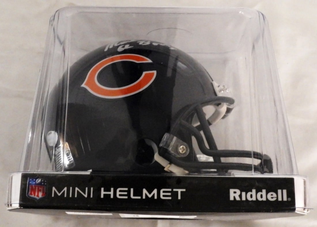 Signed Mini Helmet Mark Bortz - 3
