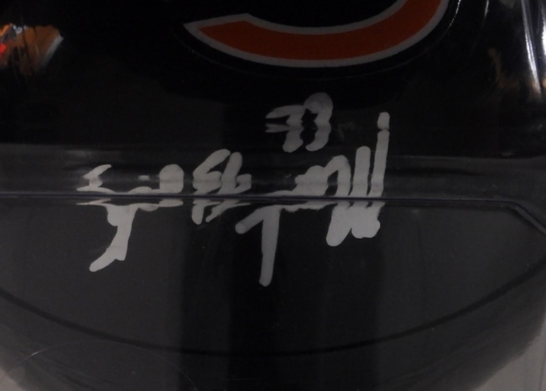 Signed Mini Helmet Mark Bortz - 4