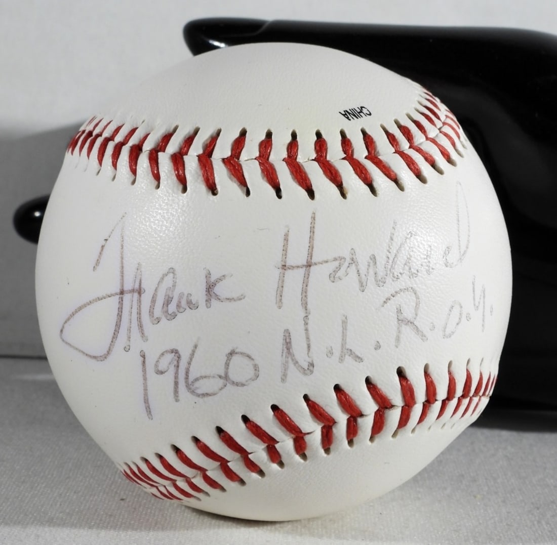 Jack Howard Singed Baseball: Good condition. Rawlings official league.