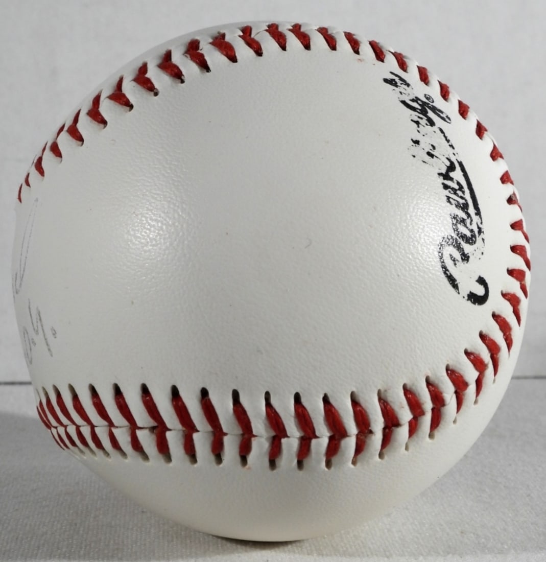 Jack Howard Singed Baseball - 3