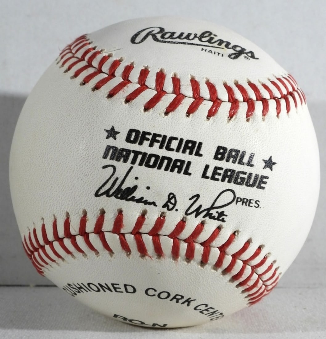Alan Trammell Signed Baseball - 3