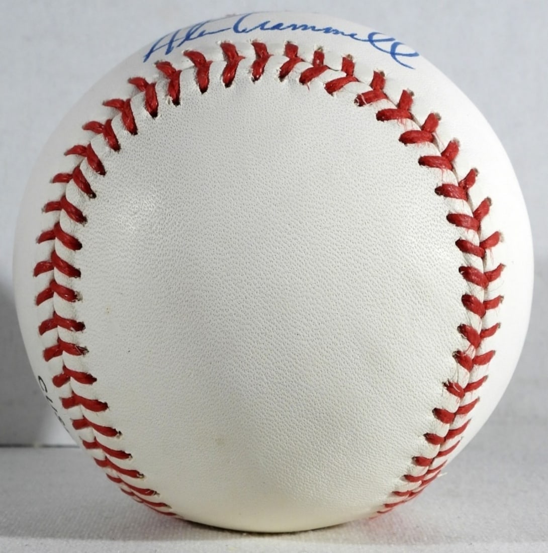 Alan Trammell Signed Baseball - 5