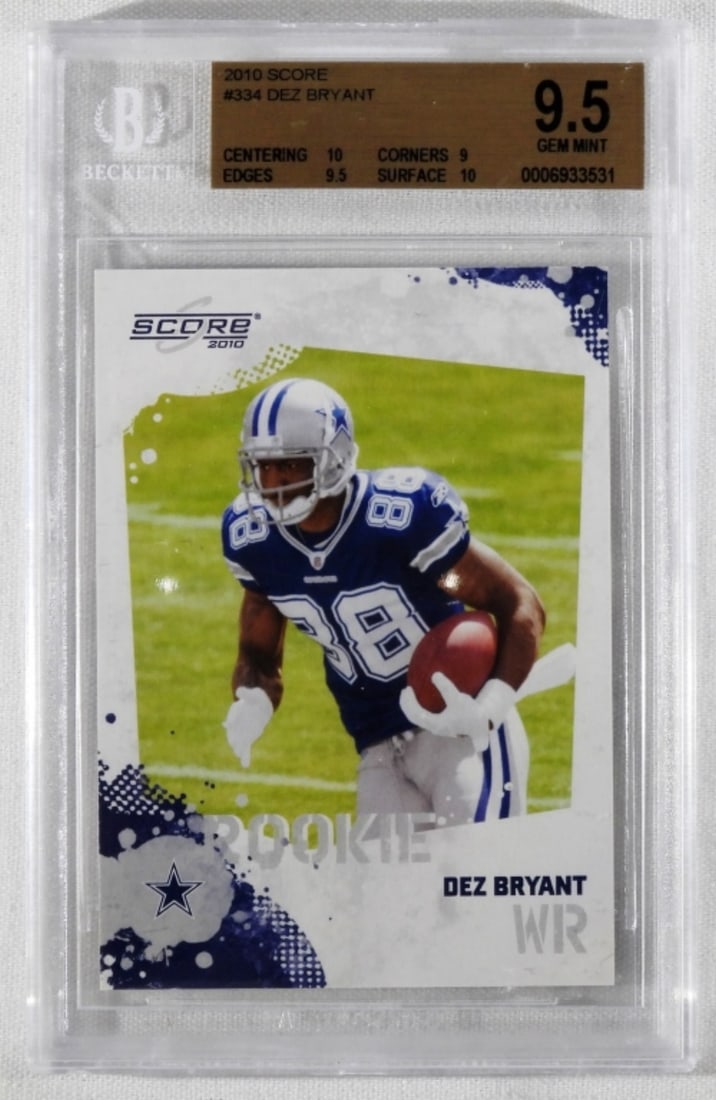 Dez Bryant Graded Card 9.5 Mint (1 of 2)