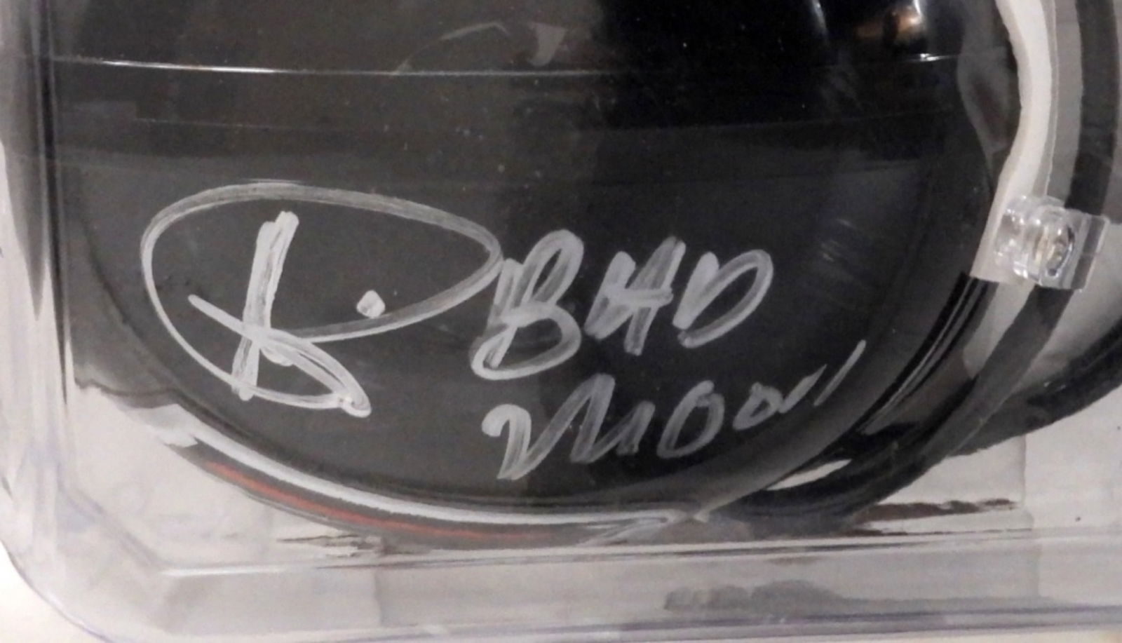 Signed Mini Helmet Andre Rison - 8