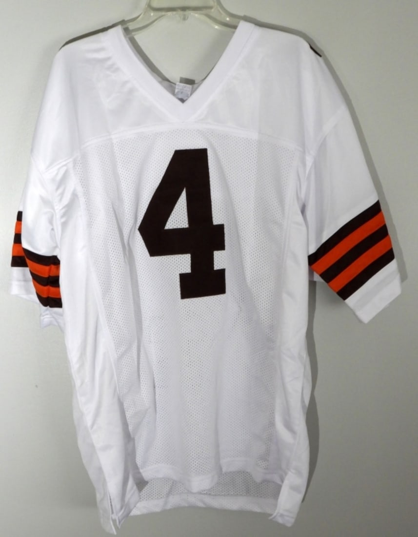 Deshaun Watson Autograph Browns #4 Jersey (1 of 3)