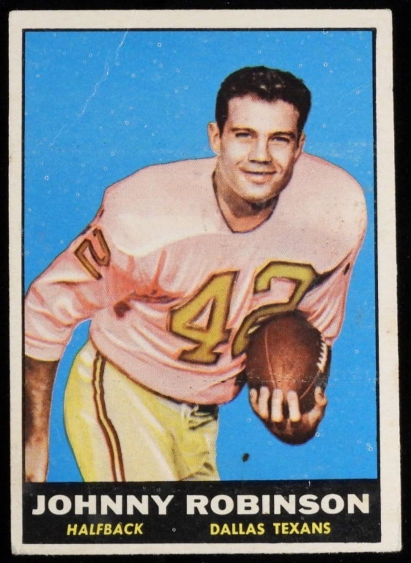 Johnny Robinson #139 TOPPS 1961 (1 of 2)