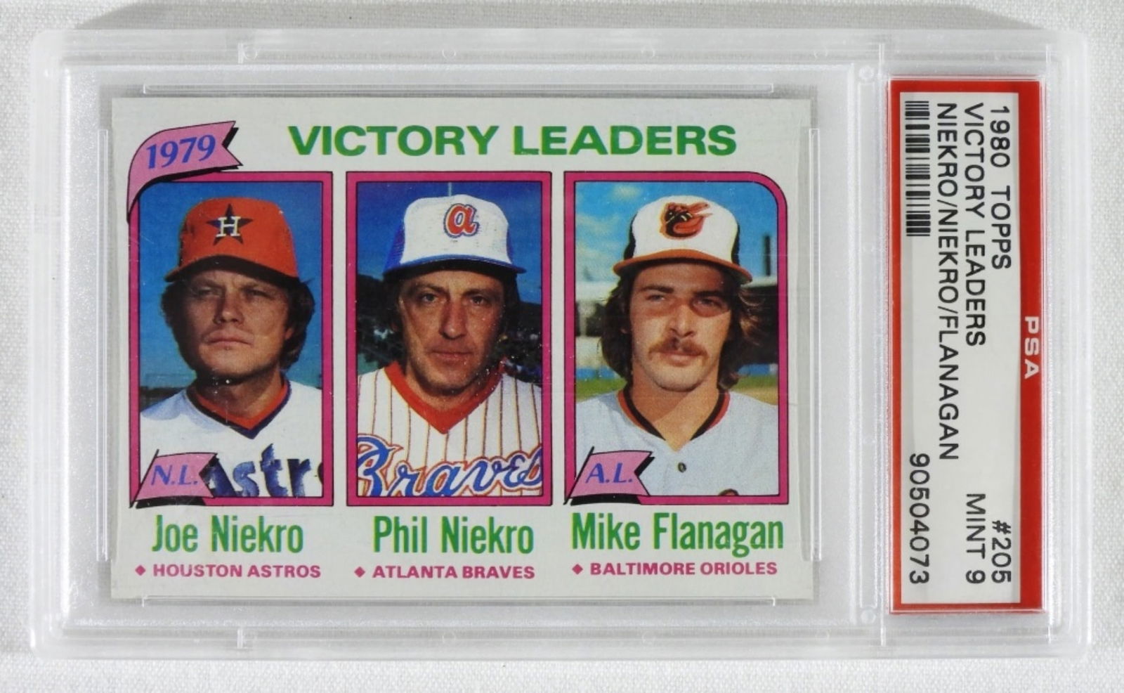 1980 TOPPS Victory Leaders: PSA GRADED 9