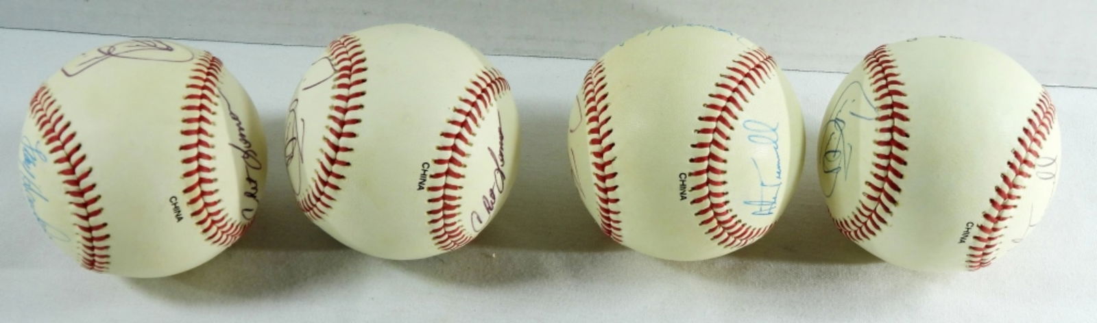 (4) Signed Baseballs - 4