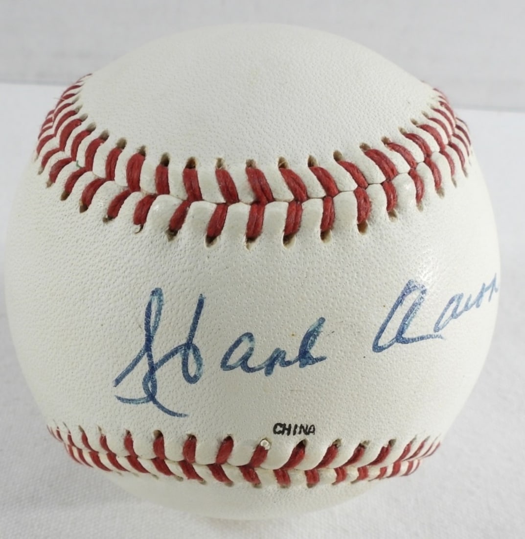 Hank Aaron Signed Baseball - 3