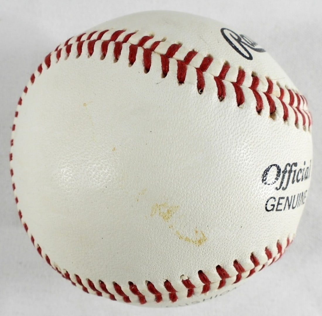 Hank Aaron Signed Baseball - 7