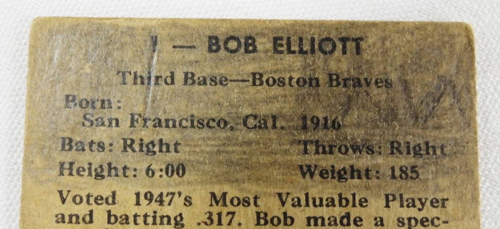 (2) Bowman Gumm 1948 Cards - 3