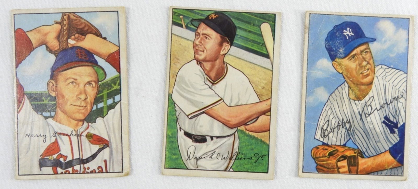 Bowman Gum 1952 Cards (3) (1 of 2)