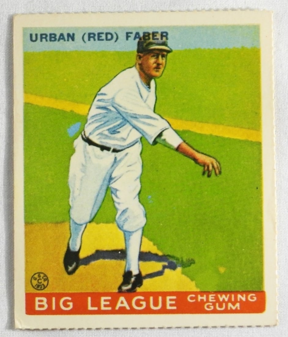 Urban Faber Big League Chewing Gum: In good condition, corners are slightly rounded. No creasing