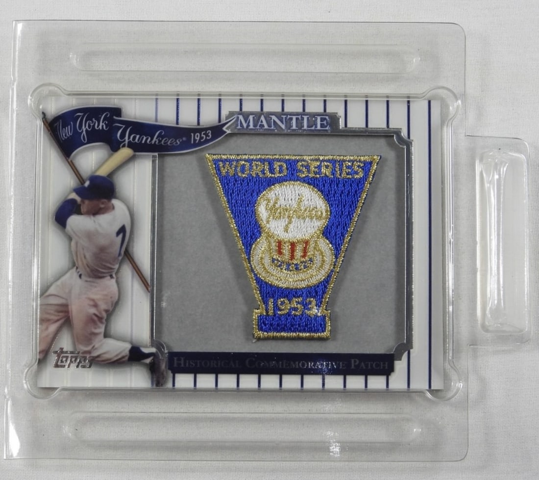 Mantle 1953 Historical Commemorative Patch: Get this patch while you can