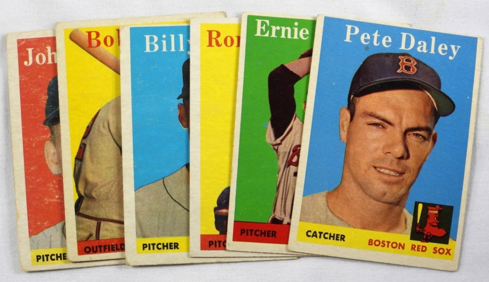 (6) Baseball Cards TOPPS (1 of 2)