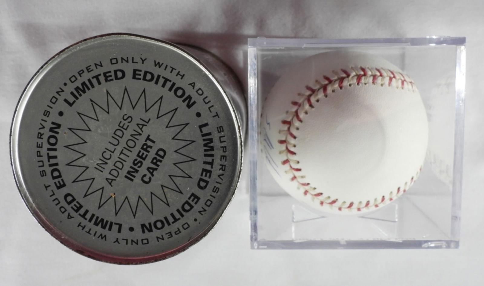 Mark McGwire Can & A Signed Baseball - 3