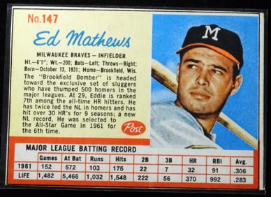 Post #147 Ed Mathews