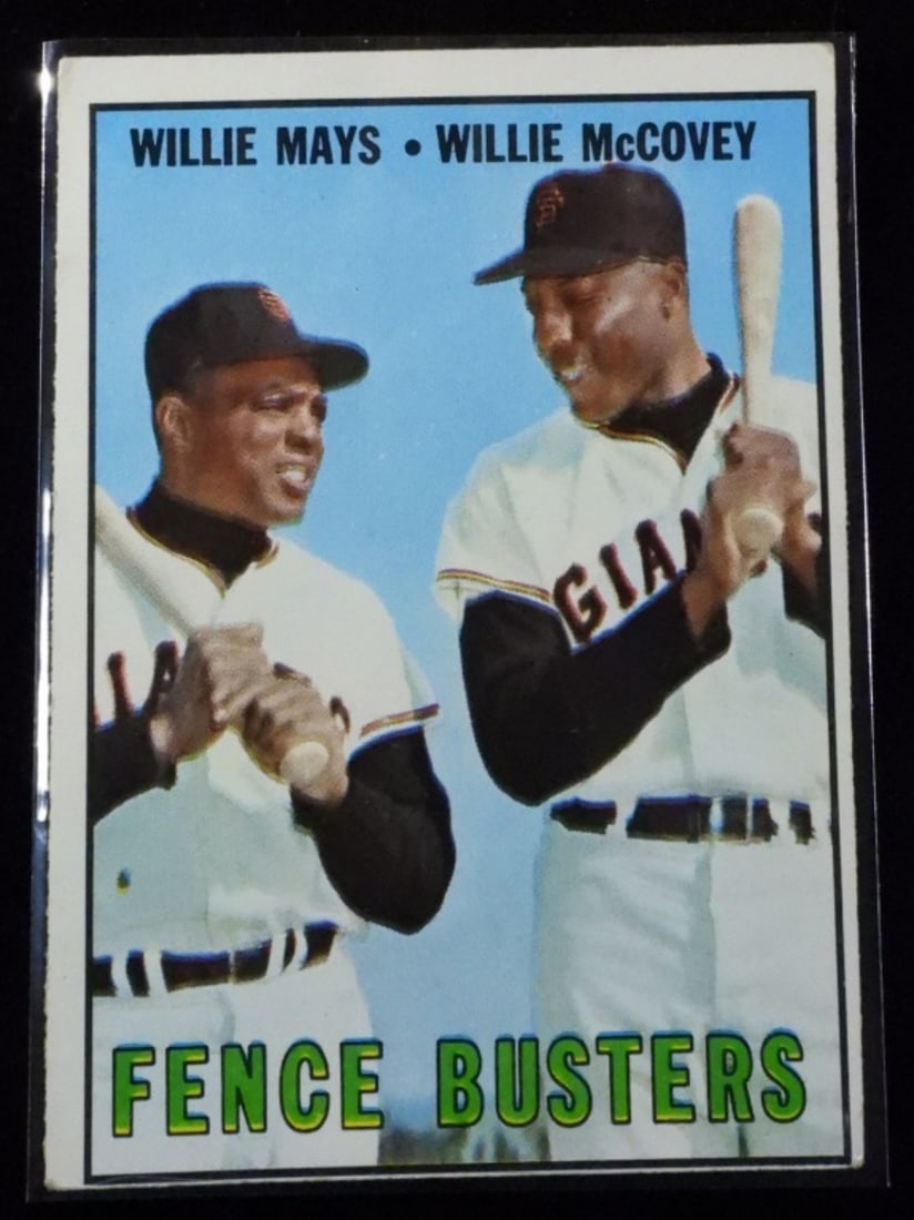 Fence Busters TOPPS #423 VG: Sharp