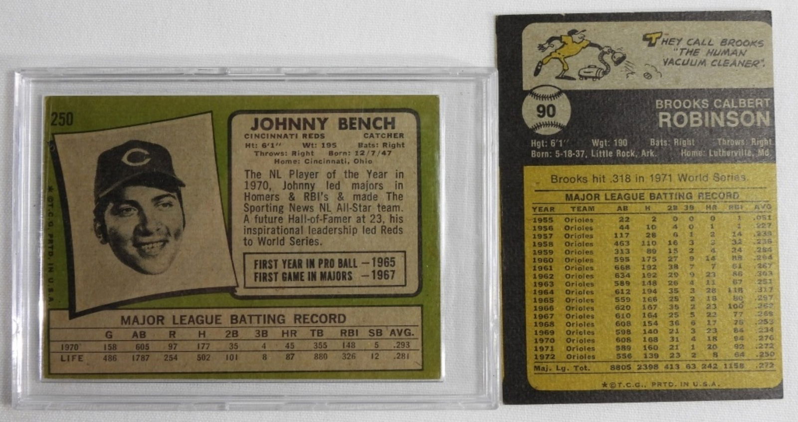 (2) TOPPS Baseball Cards - 2