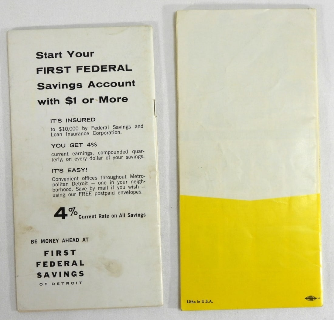 (2) 1962 Baseball Booklets - 2