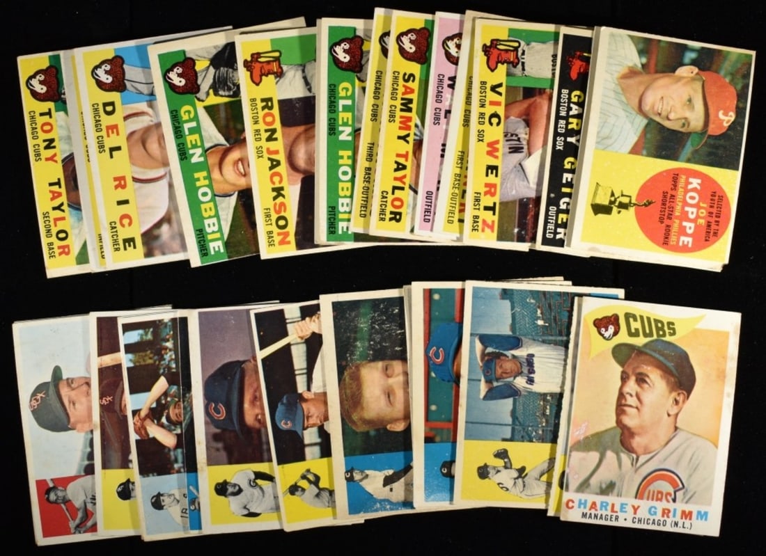 (30) 1960s Baseball Cards (1 of 2)