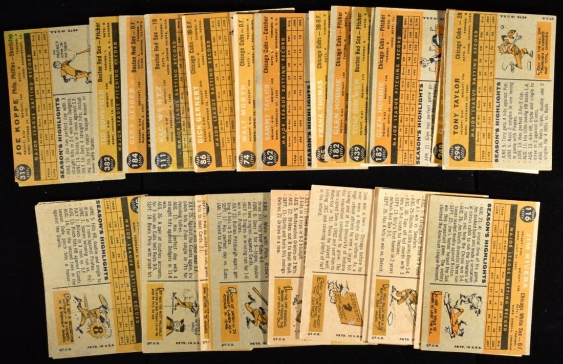 (30) 1960s Baseball Cards - 2