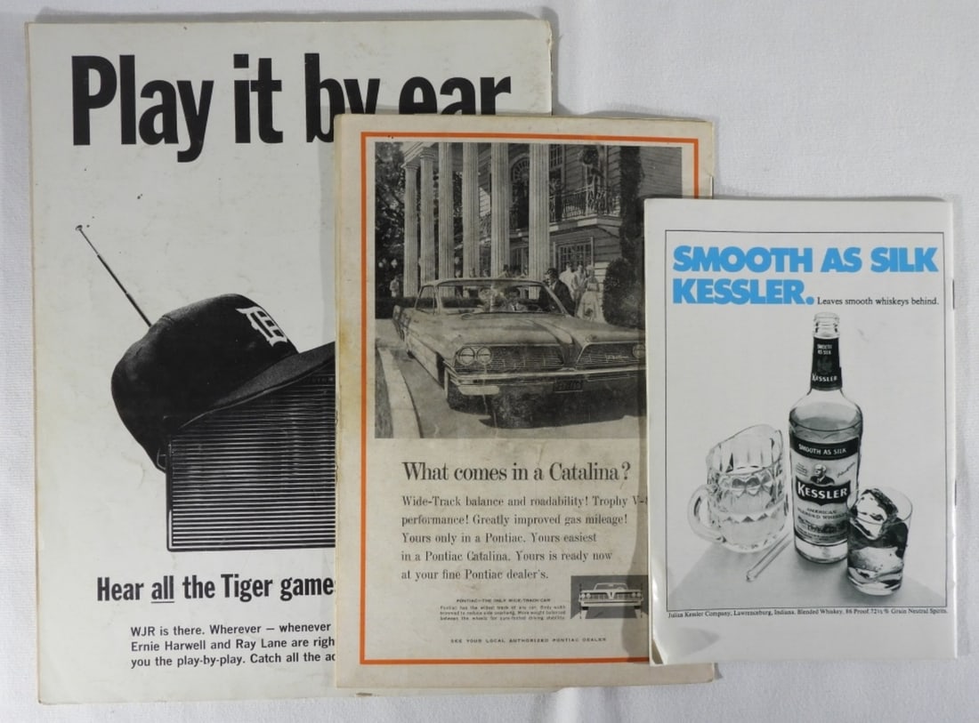 (3) Baseball Booklets - 2