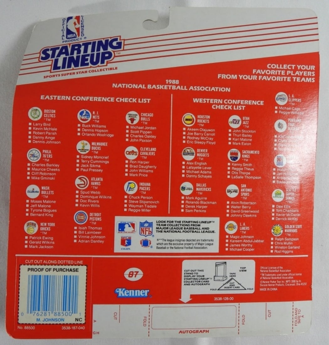 Starting Lineup Magic Johnson Action Figure - 2