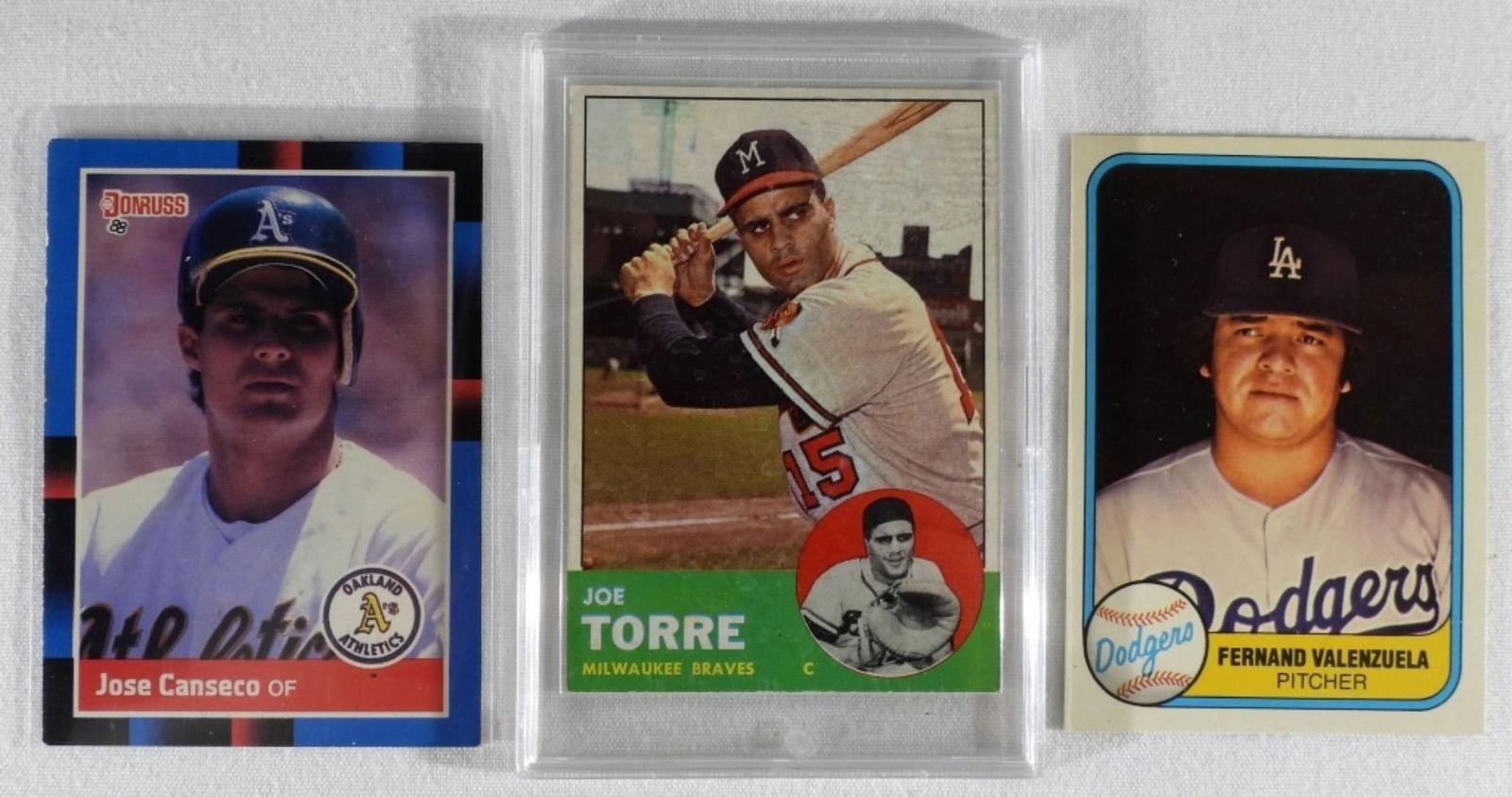 (3) Baseball Cards (1 of 2)