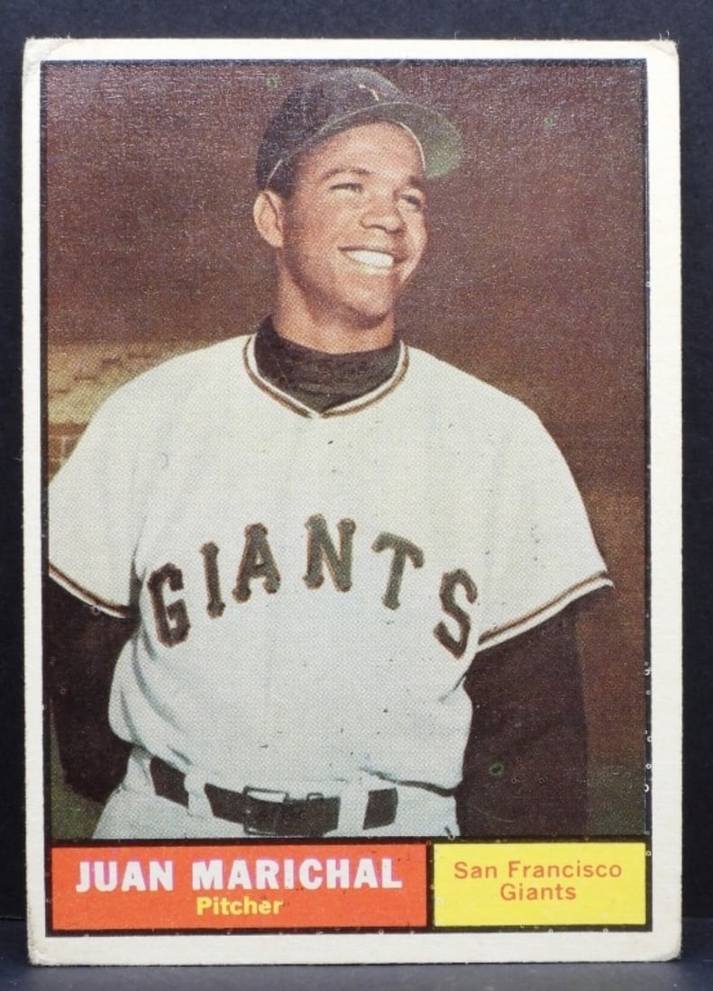1961 TOPPS #417 Juan Marichal G-VG (1 of 2)