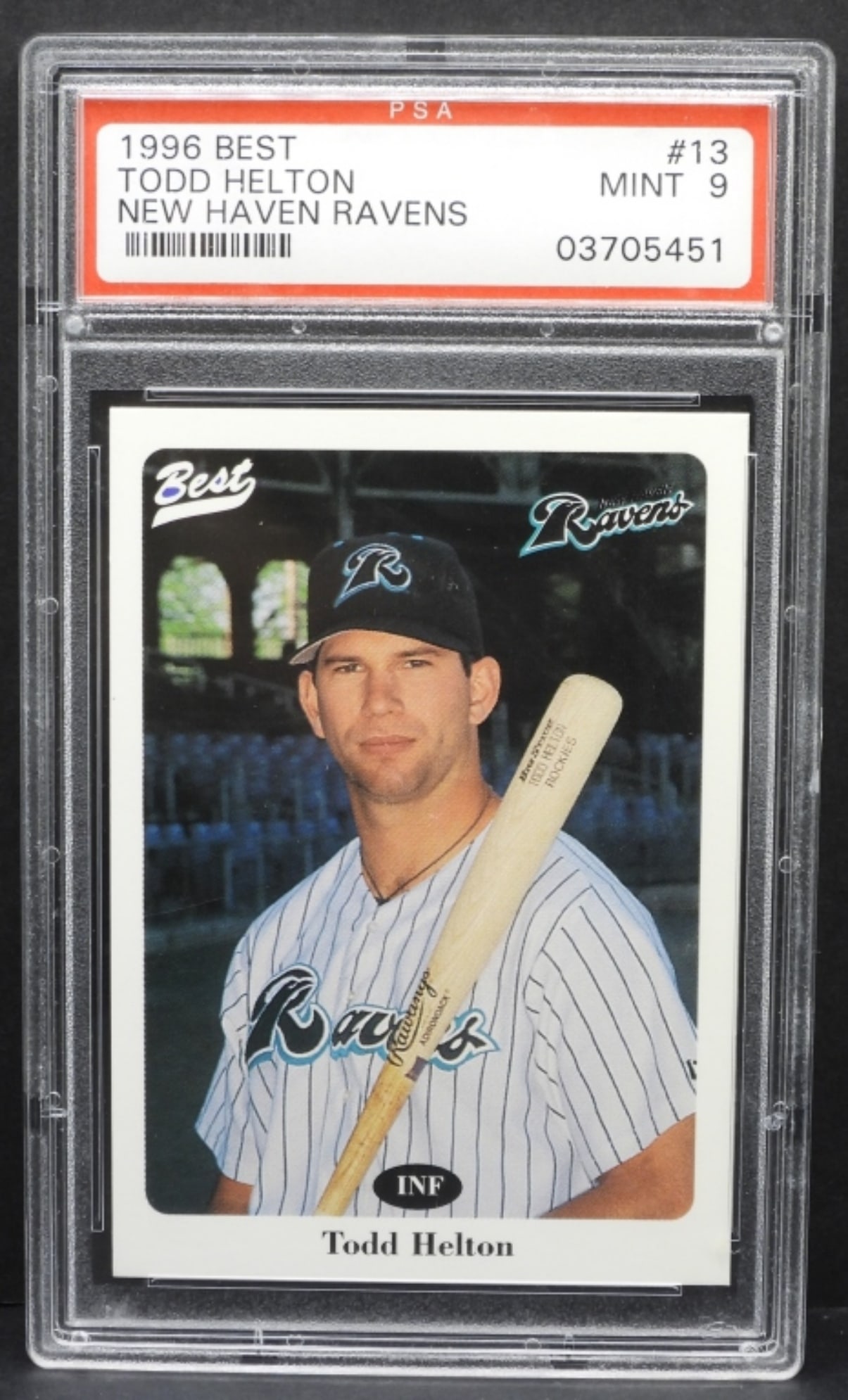 1996 Best Todd Helton New Haven Ravens (1 of 2)