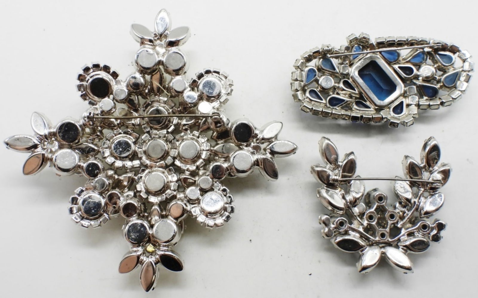(3) Large Brooches - 2