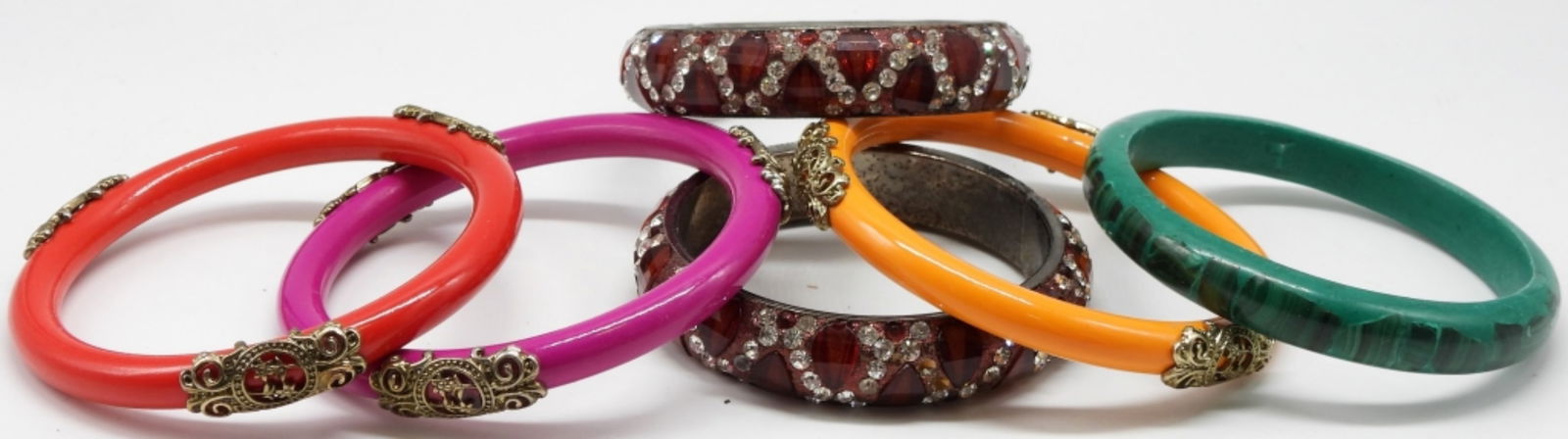 (6) Color Bracelets: vintageauctionsonline.com