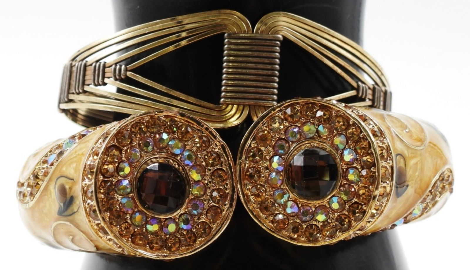 (6) Gold-Tone Bracelets - 2