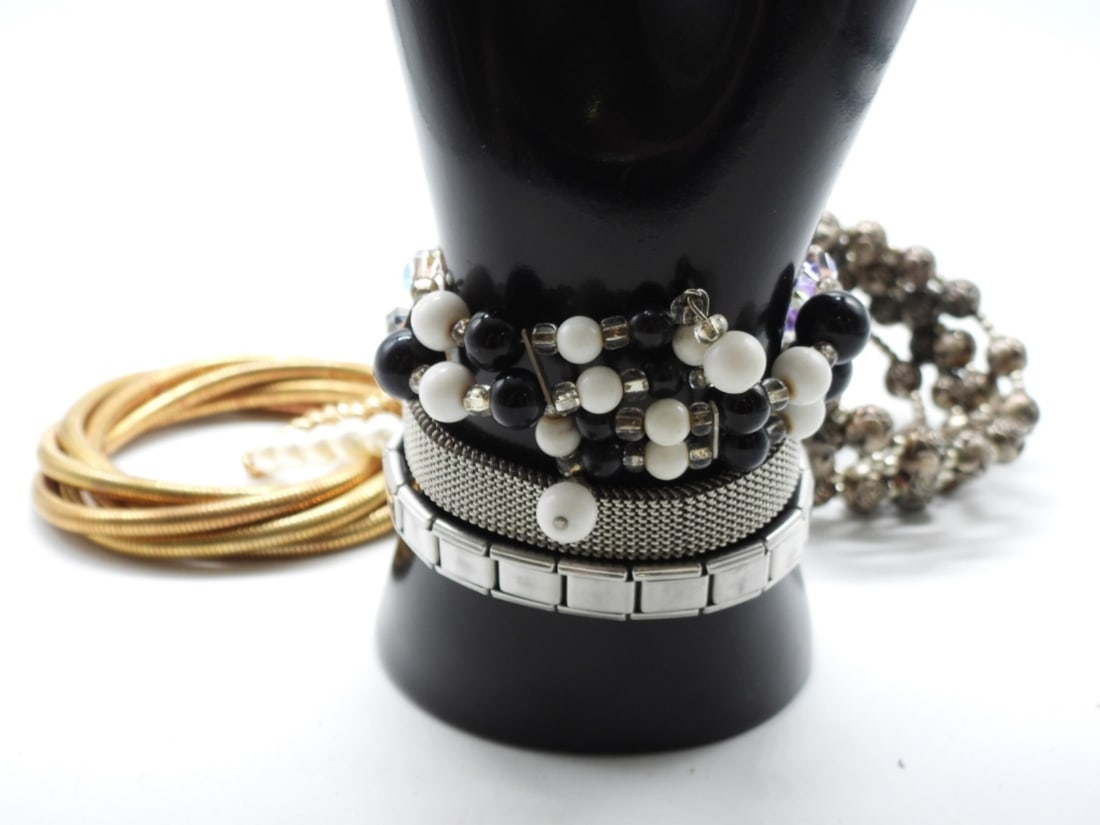 (7) Stretch Or Wrap Bracelets - 2