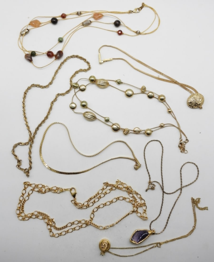 (10) Fashion Danity Necklaces: All different styles