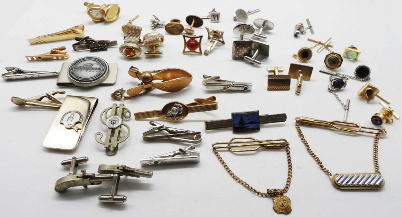 Accessory Lot- Tie Clips, Cuff Links and More (1 of 3)