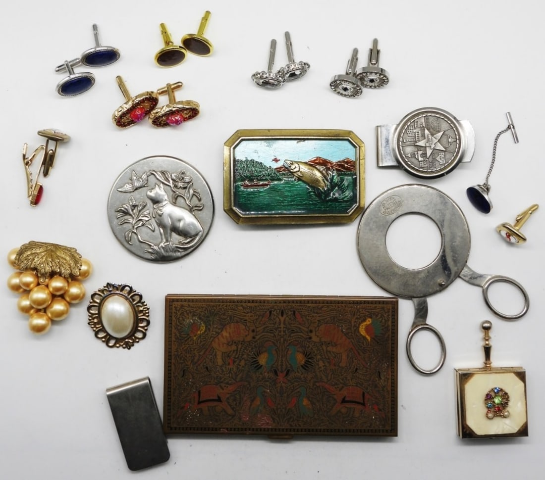 Accessory Lot- Scarf Clip, Money Clip, and More (1 of 1)