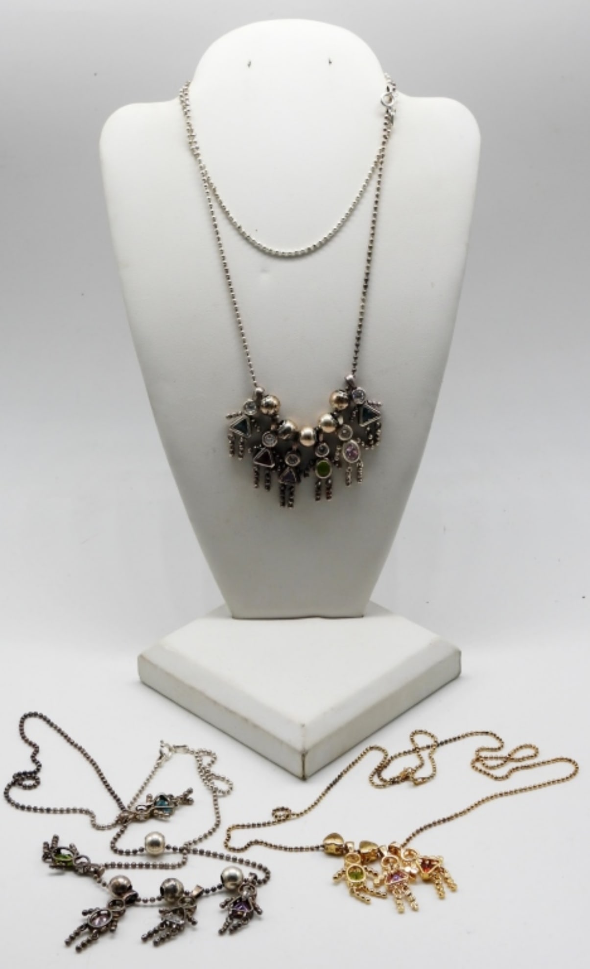 Child Birth Stone Pendants & Necklaces (1 of 2)