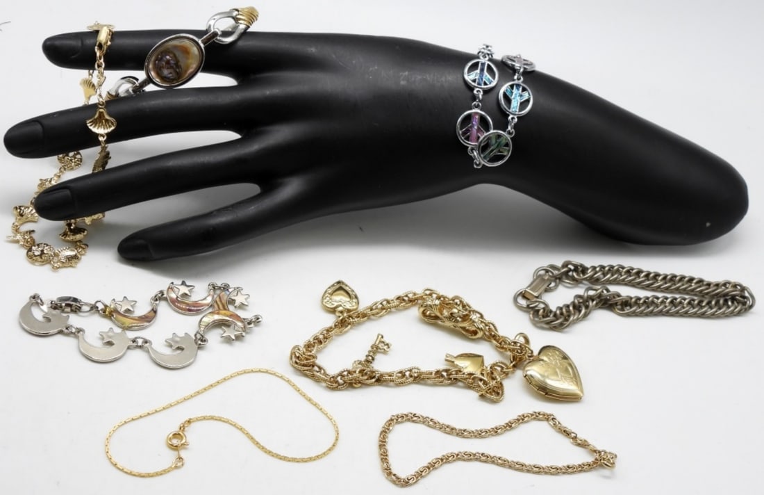 (8) Child Bracelets: Various bracelets for children