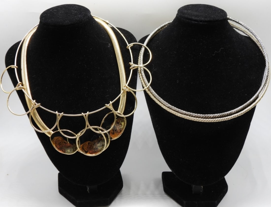 (4) Fashion Collar Necklaces: Register with us today!