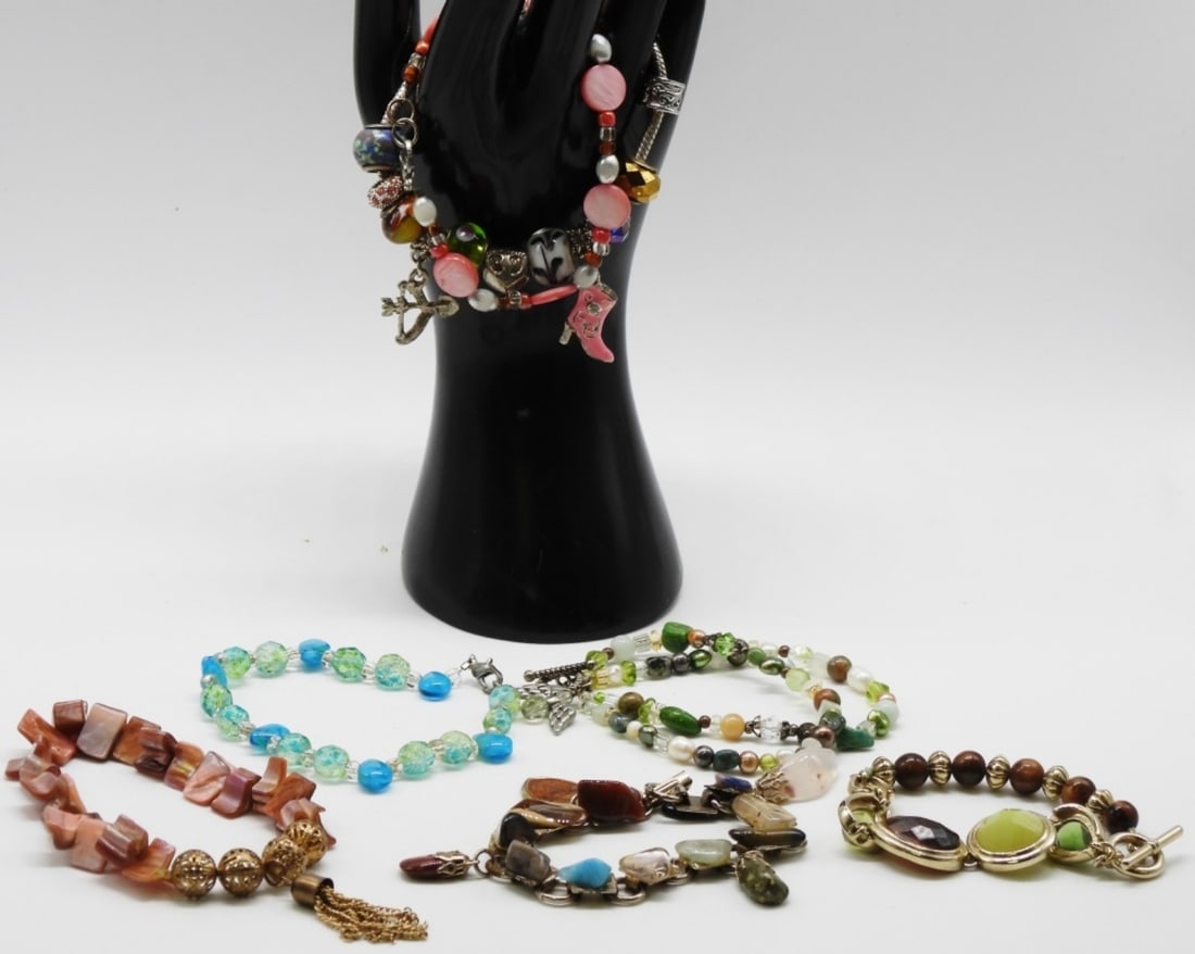 (7) Bracelets: Bid Now