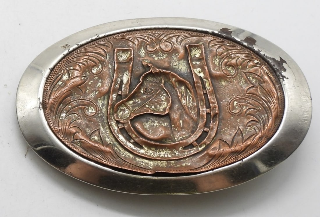 (2) Belt Buckles - 3