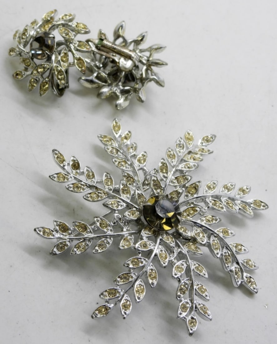 Brooch & Clip On Earrings (1 of 1)