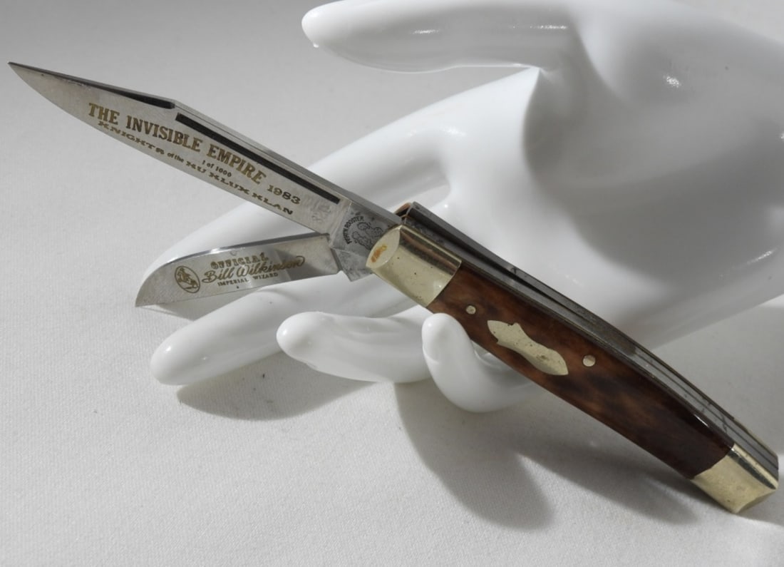 Frank Buster Three-Blade Pocket Knife: Fighting Rooster