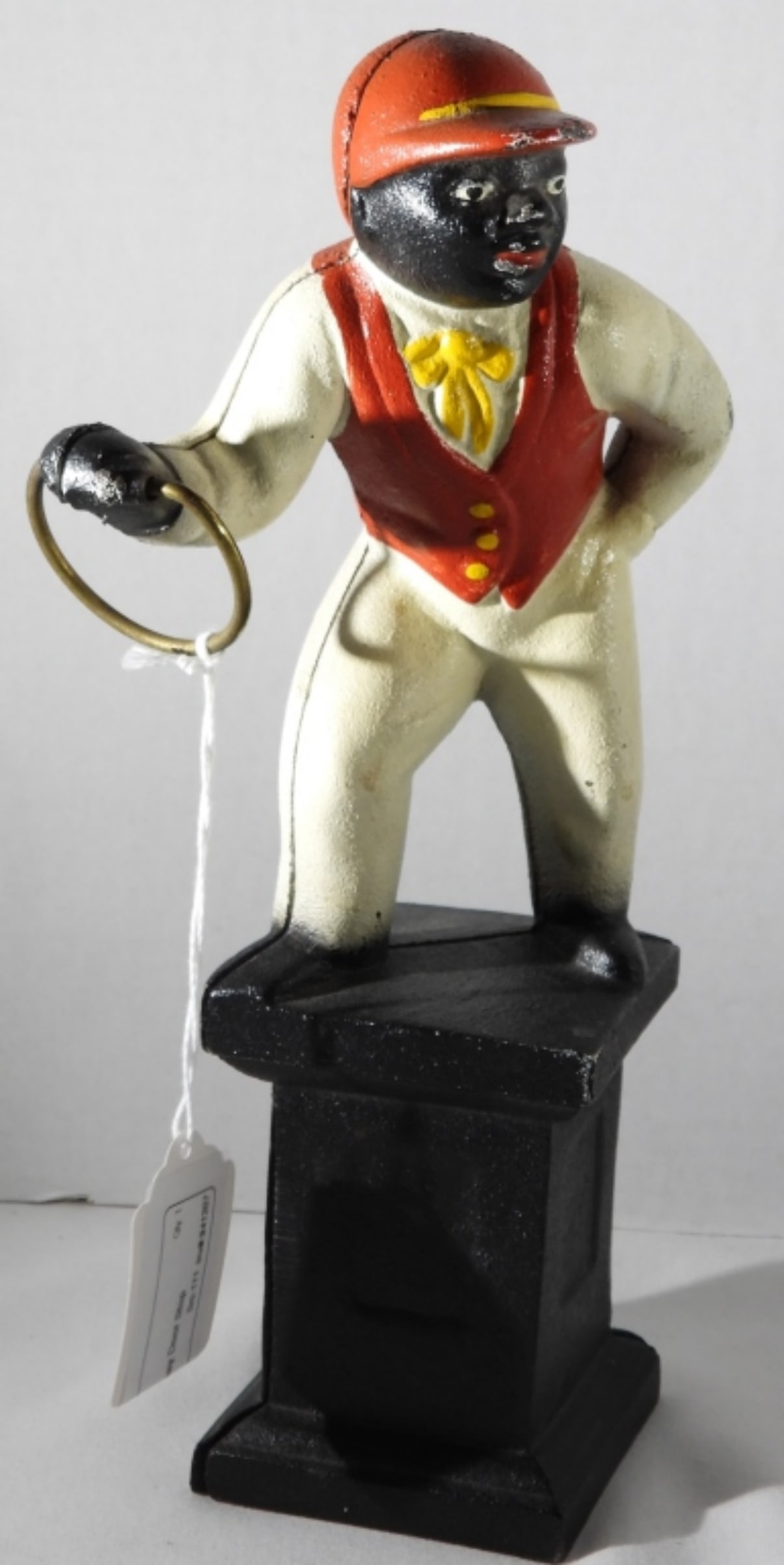 Hitchin Post Horse Jockey Door Stop: Jocko