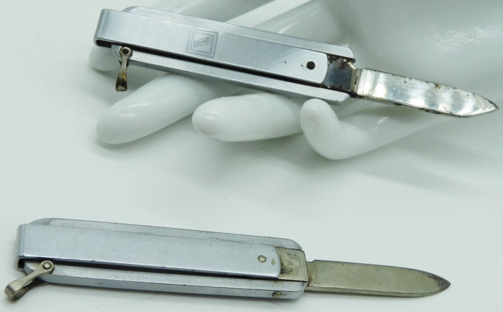 (2) Bevel Gauge Knives: 1) Yankee 2) Executive