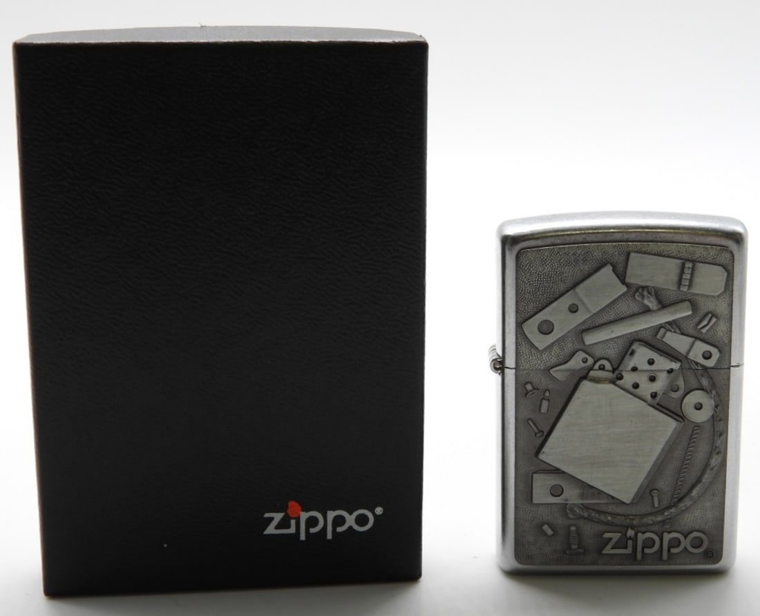 2001 Zippo "Inside" Lighter Unfired (1 of 4)
