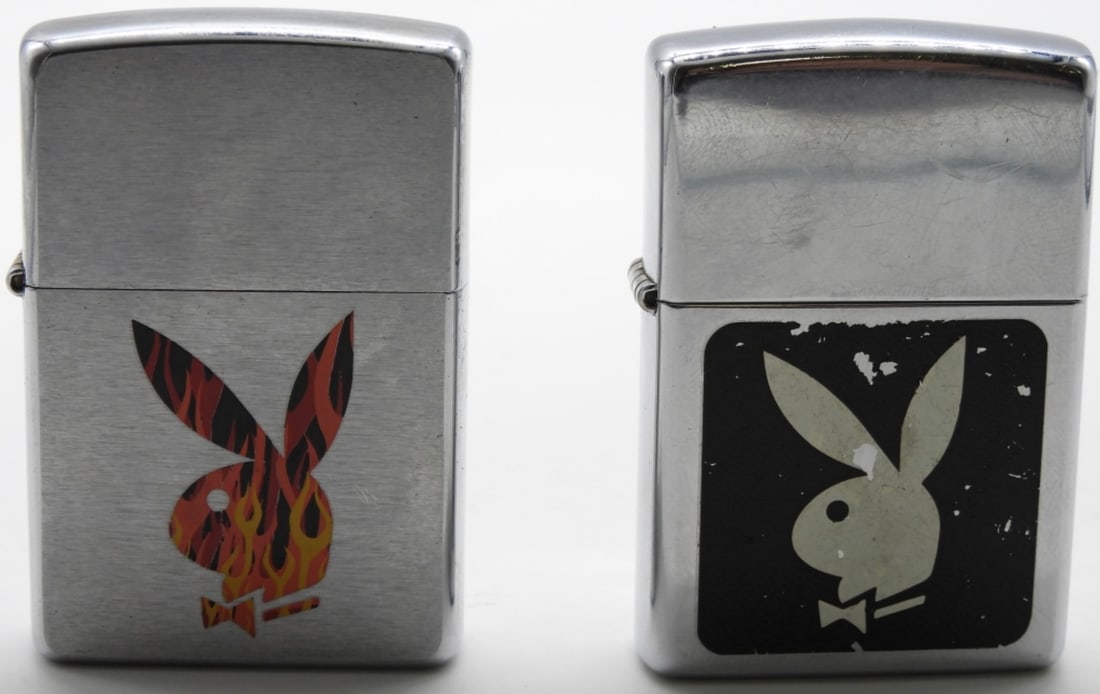 (2) Playboy Bunny Zippo Fired: 2000 and 2002. Both have been fired. No boxes